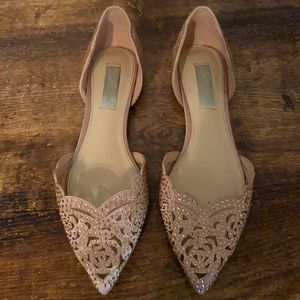 Betsy Johnson Wedding flats!